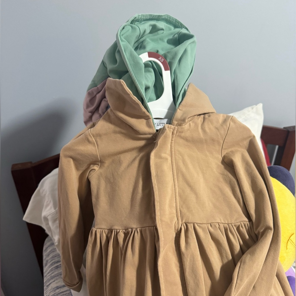 Cute #starwars Grogu sweater dress for 4-5 yo, used